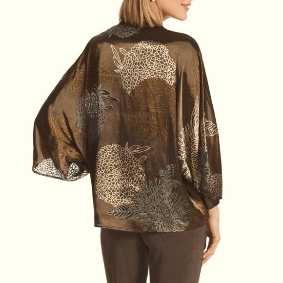 Silk Kimono Top - Picture 1 of 6